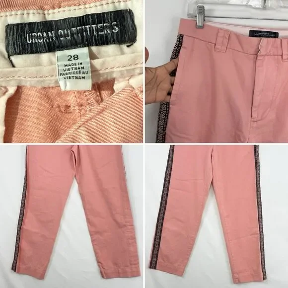 UO baggy skate chino pantsStriped turbo Size 32x30 NWT Urban Outfitters - Picture 10 of 16